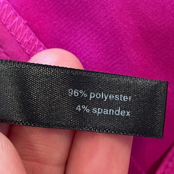 The Limited Silky Purple Rounded Neck Sleeveless Blouse/Tank/Top/Shell, S - Picture 10 of 13